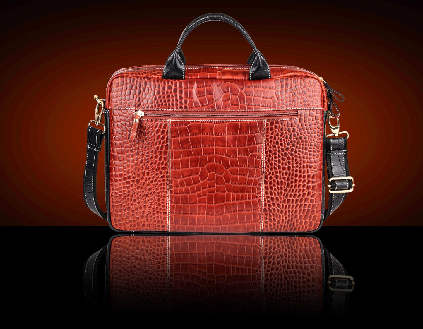BULLZANO CRISTIANO GENUINE LEATHER LAPTOP BAG