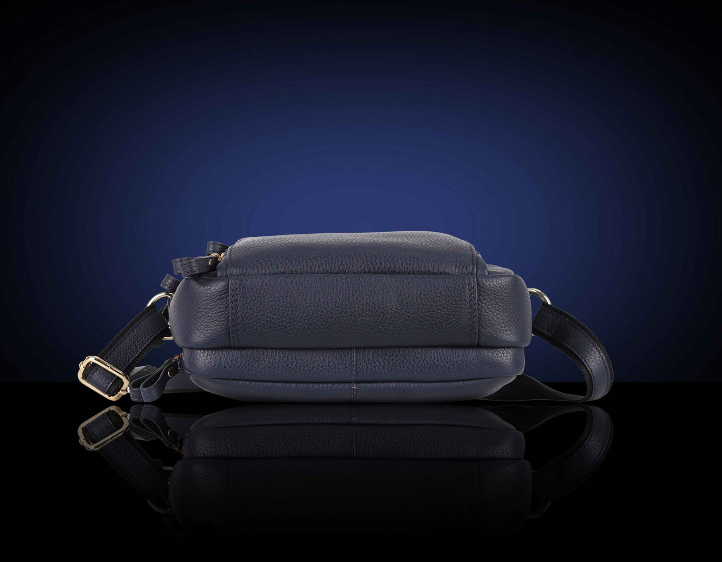 BULLZANO UNO GENUINE LEATHER CROSSBODY MESSENGER BAG FOR MEN