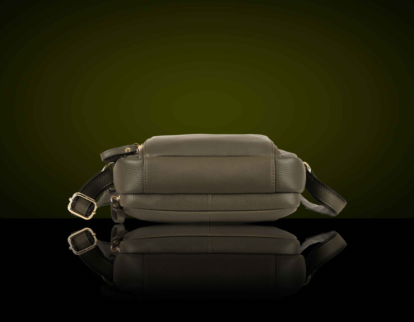 BULLZANO UNO GENUINE LEATHER CROSSBODY MESSENGER BAG FOR MEN
