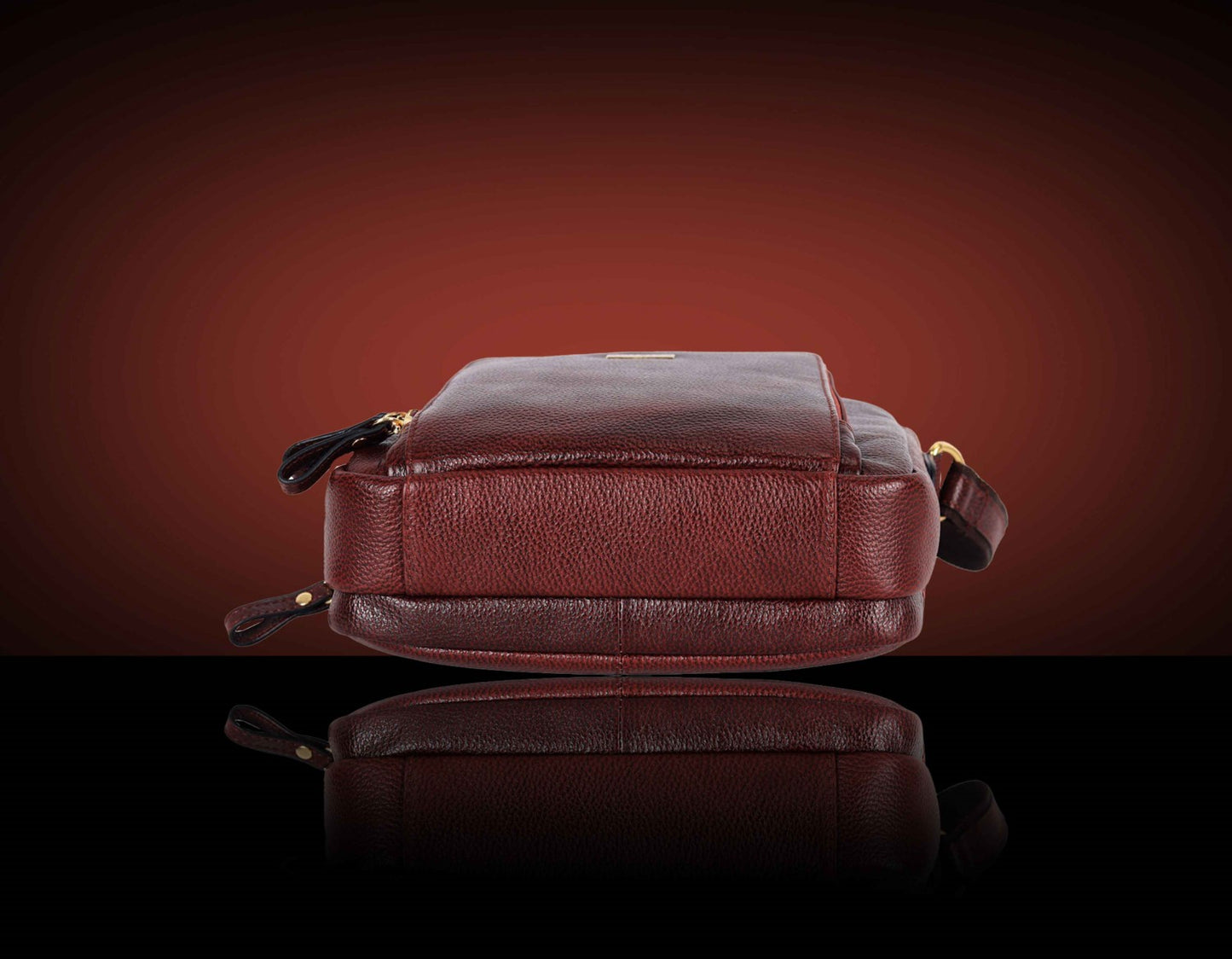 BULLZANO UNO GENUINE LEATHER CROSSBODY MESSENGER BAG FOR MEN