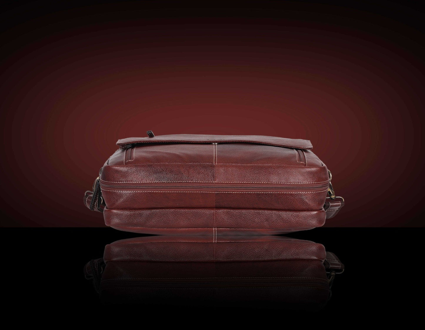 BULLZANO UNO GENUINE LEATHER LAPTOP BAG