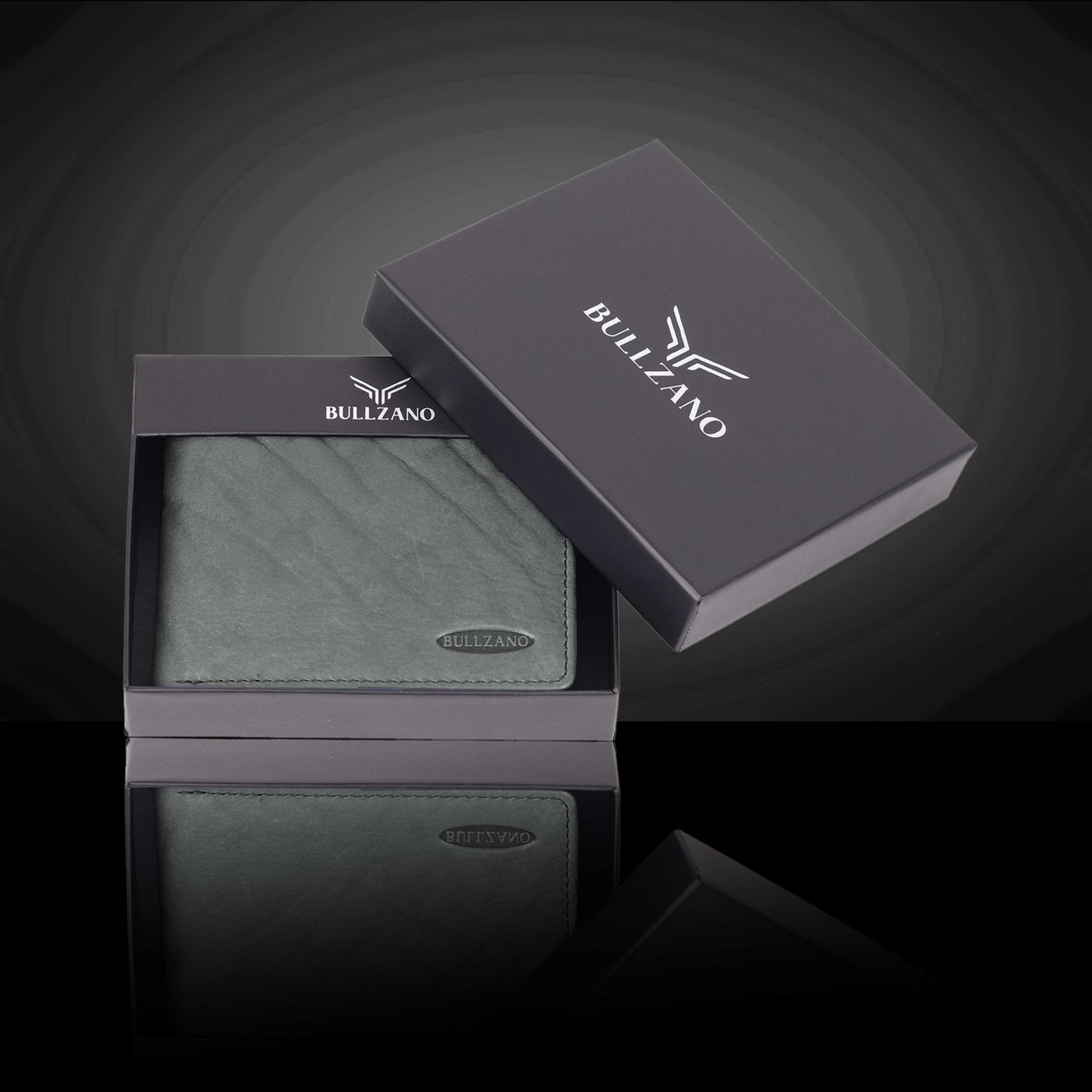BULLZANO SAFARI GENUINE LEATHER BI-FOLD WALLET FOR MEN, RFID PROTECTED