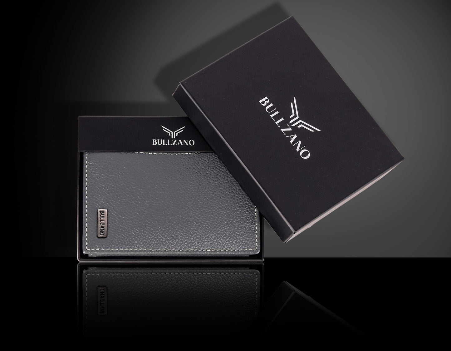 BULLZANO STALWART GENUINE LEATHER BI-FOLD WALLET FOR MEN, RFID PROTECTED