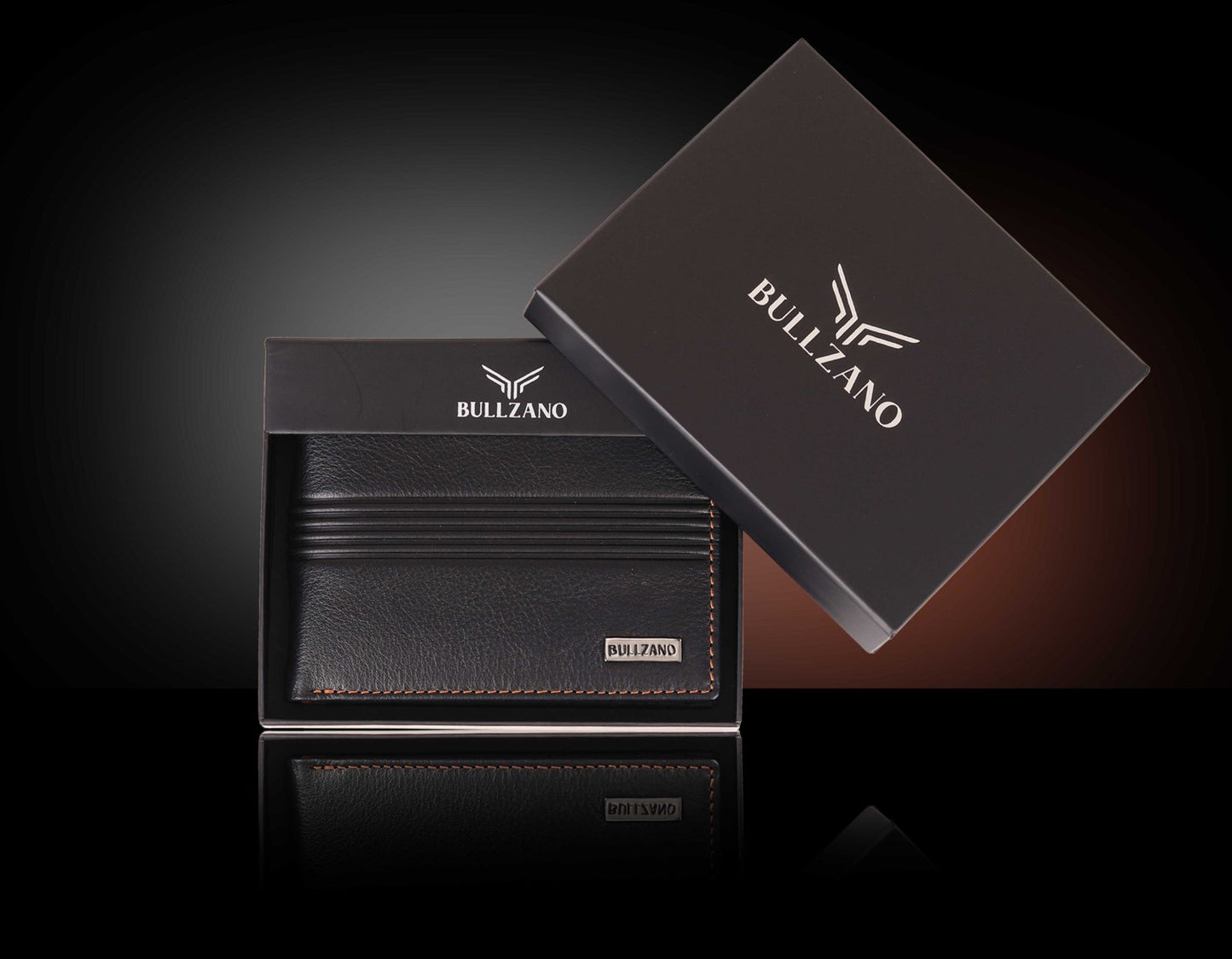 BULLZANO BOLDLINE GENUINE LEATHER WALLET FOR MEN