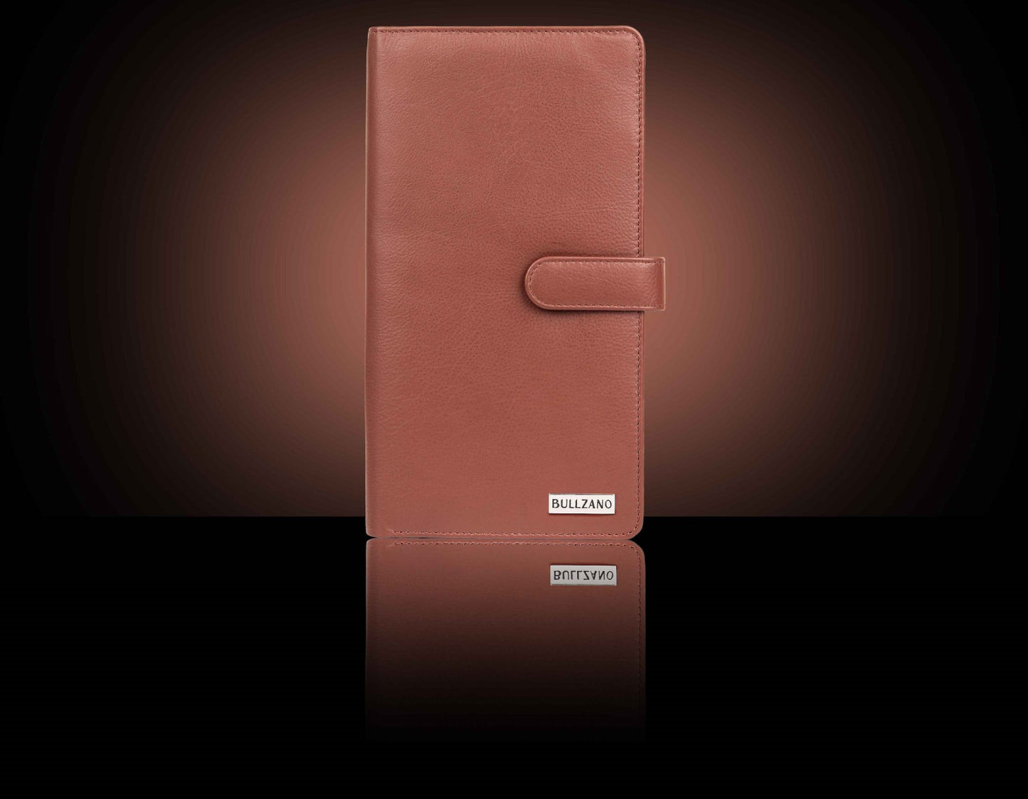 BULLZANO VOYAGE GENUINE LEATHER CHEQUE BOOK & PASSPORT CASE
