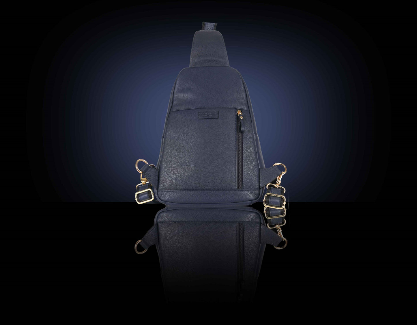 BULLZANO UNO GENUINE LEATHER MULTIPOCKET CROSSBODY CHEST BAG