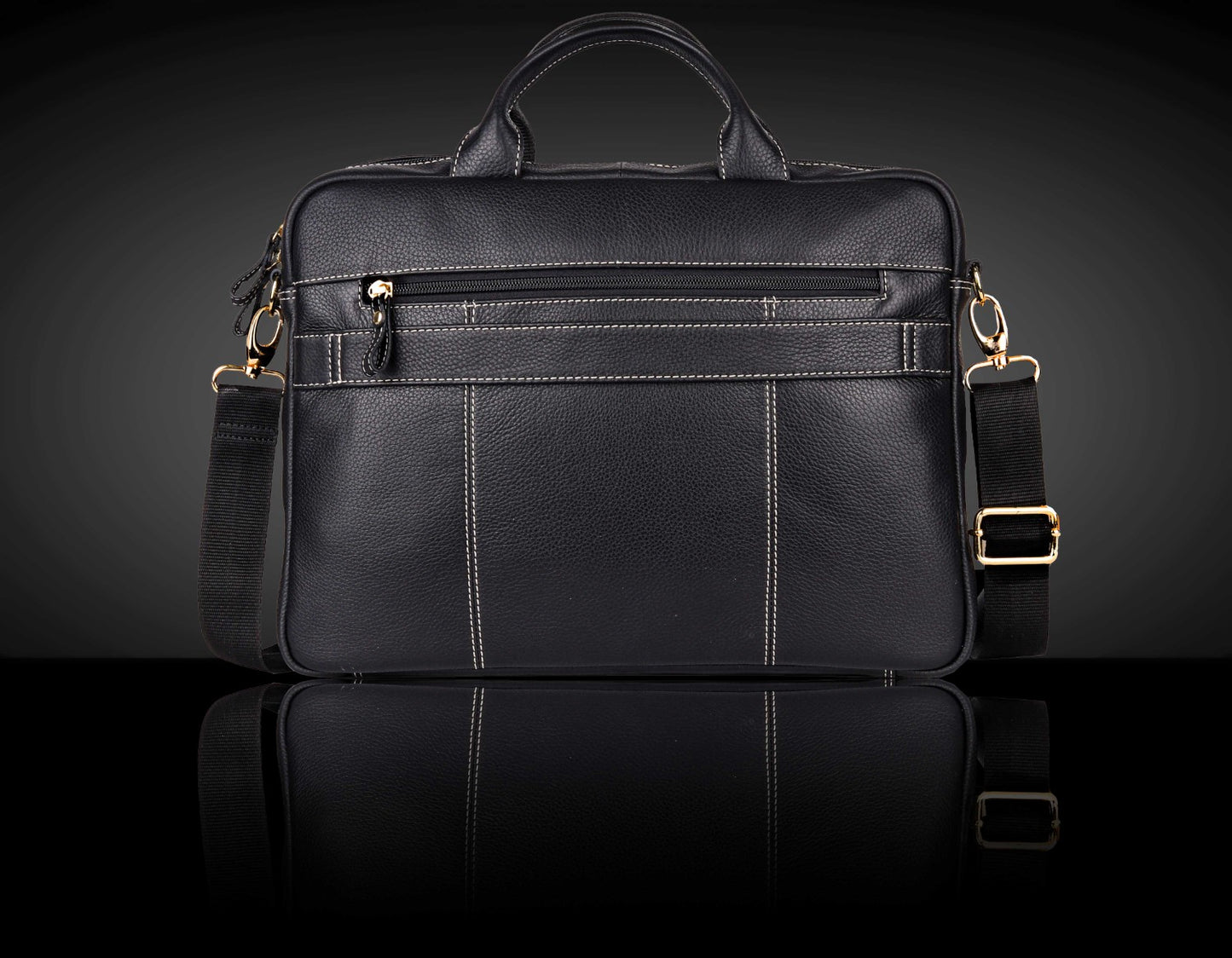 BULLZANO CRISTIANO GENUINE LEATHER LAPTOP BAG