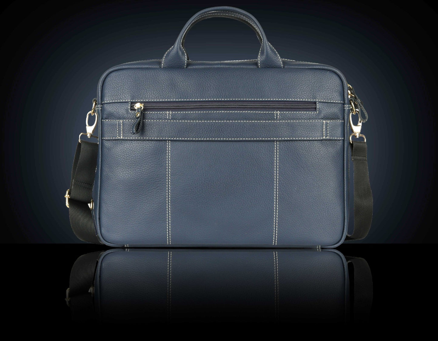BULLZANO CRISTIANO GENUINE LEATHER LAPTOP BAG