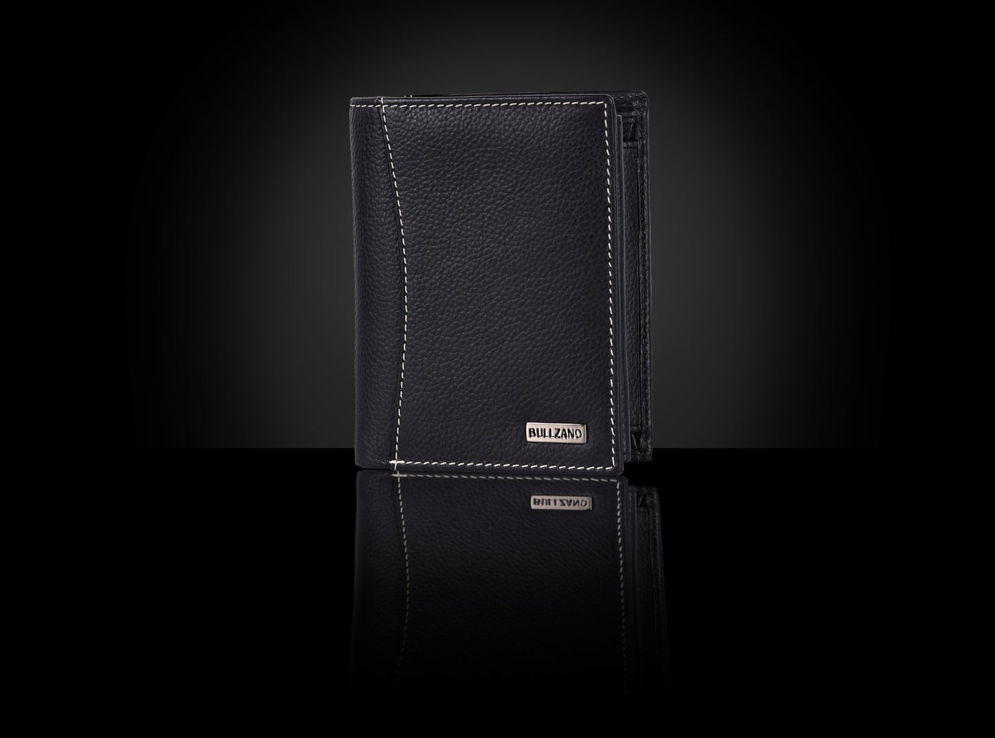 BULLZANO STALWART GENUINE LEATHER BI-FOLD WALLET FOR MEN, RFID PROTECTED