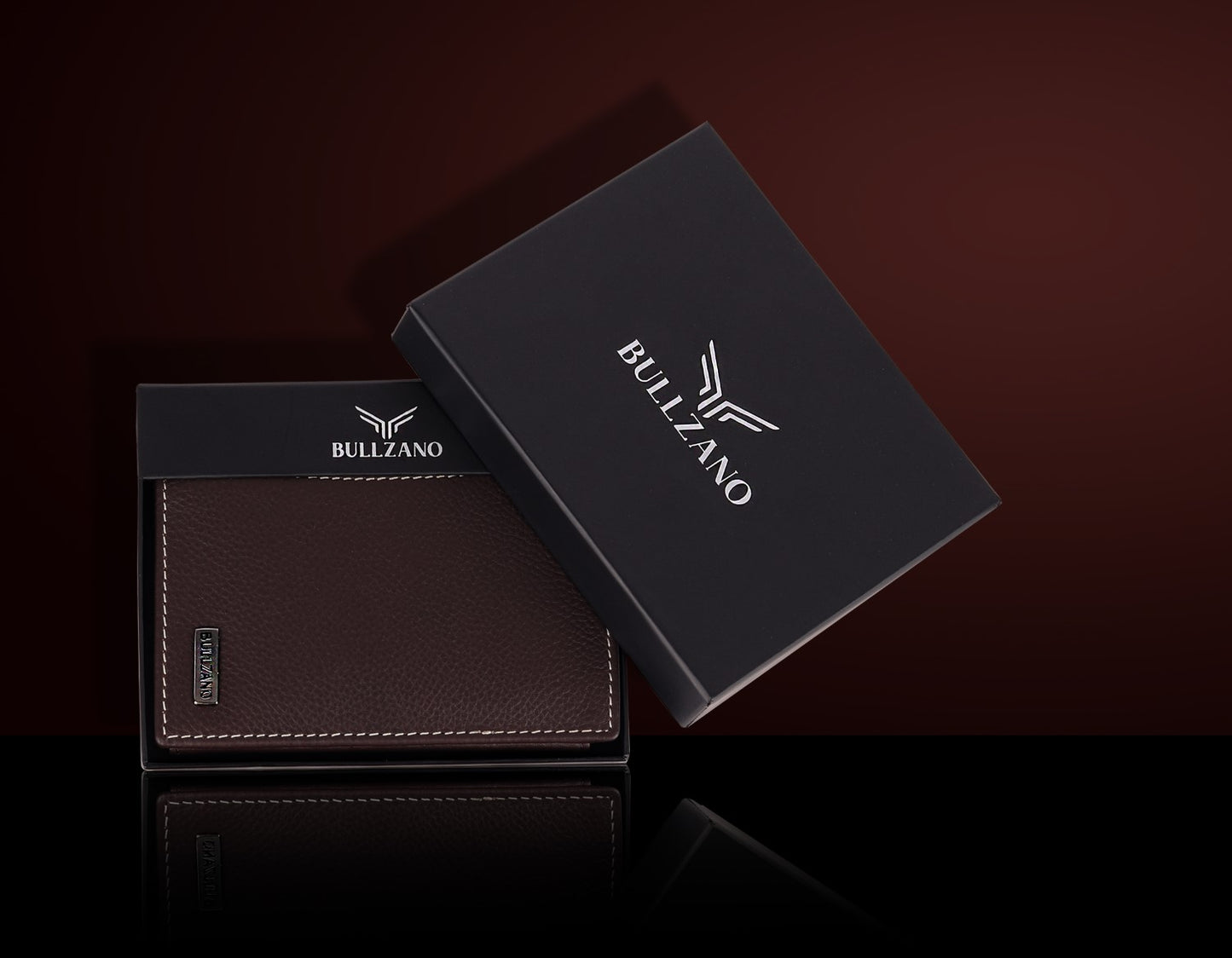 BULLZANO STALWART GENUINE LEATHER BI-FOLD WALLET FOR MEN, RFID PROTECTED