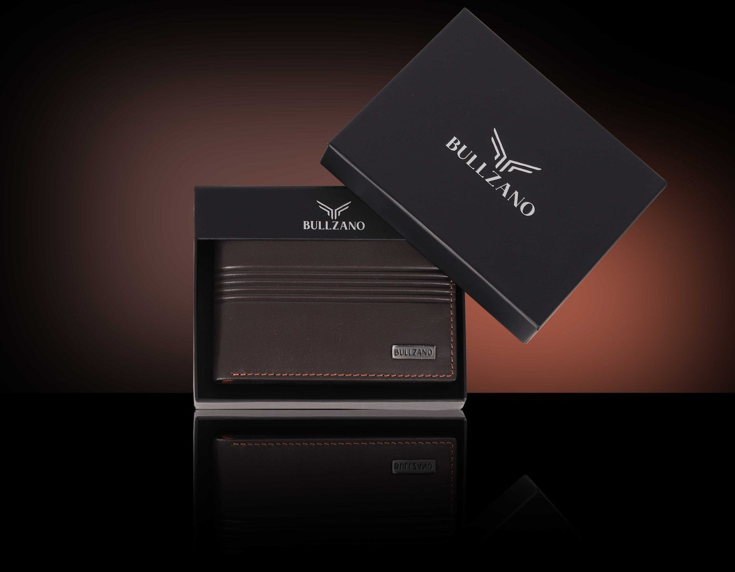 BULLZANO BOLDLINE GENUINE LEATHER WALLET FOR MEN