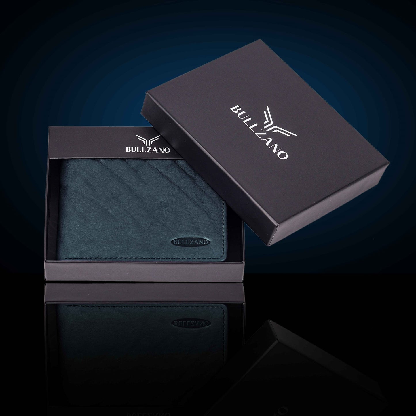 BULLZANO SAFARI GENUINE LEATHER BI-FOLD WALLET FOR MEN, RFID PROTECTED