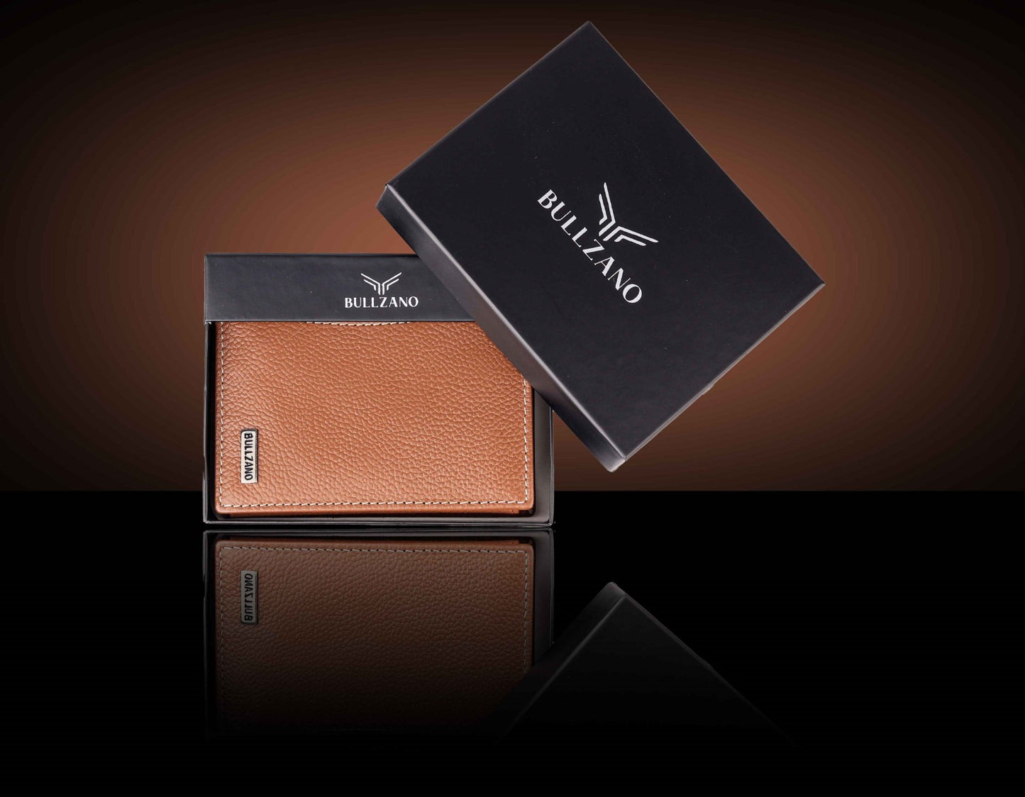 BULLZANO STALWART GENUINE LEATHER BI-FOLD WALLET FOR MEN, RFID PROTECTED