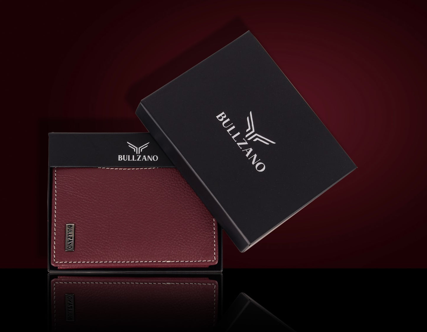 BULLZANO STALWART GENUINE LEATHER BI-FOLD WALLET FOR MEN, RFID PROTECTED