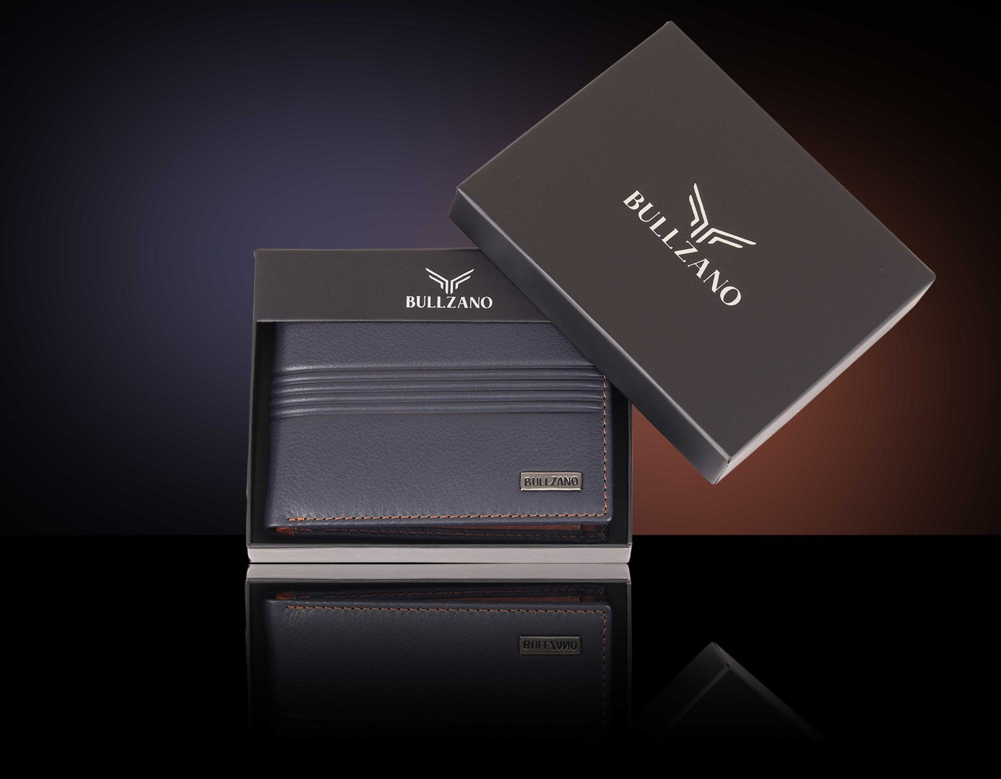 BULLZANO BOLDLINE GENUINE LEATHER WALLET FOR MEN