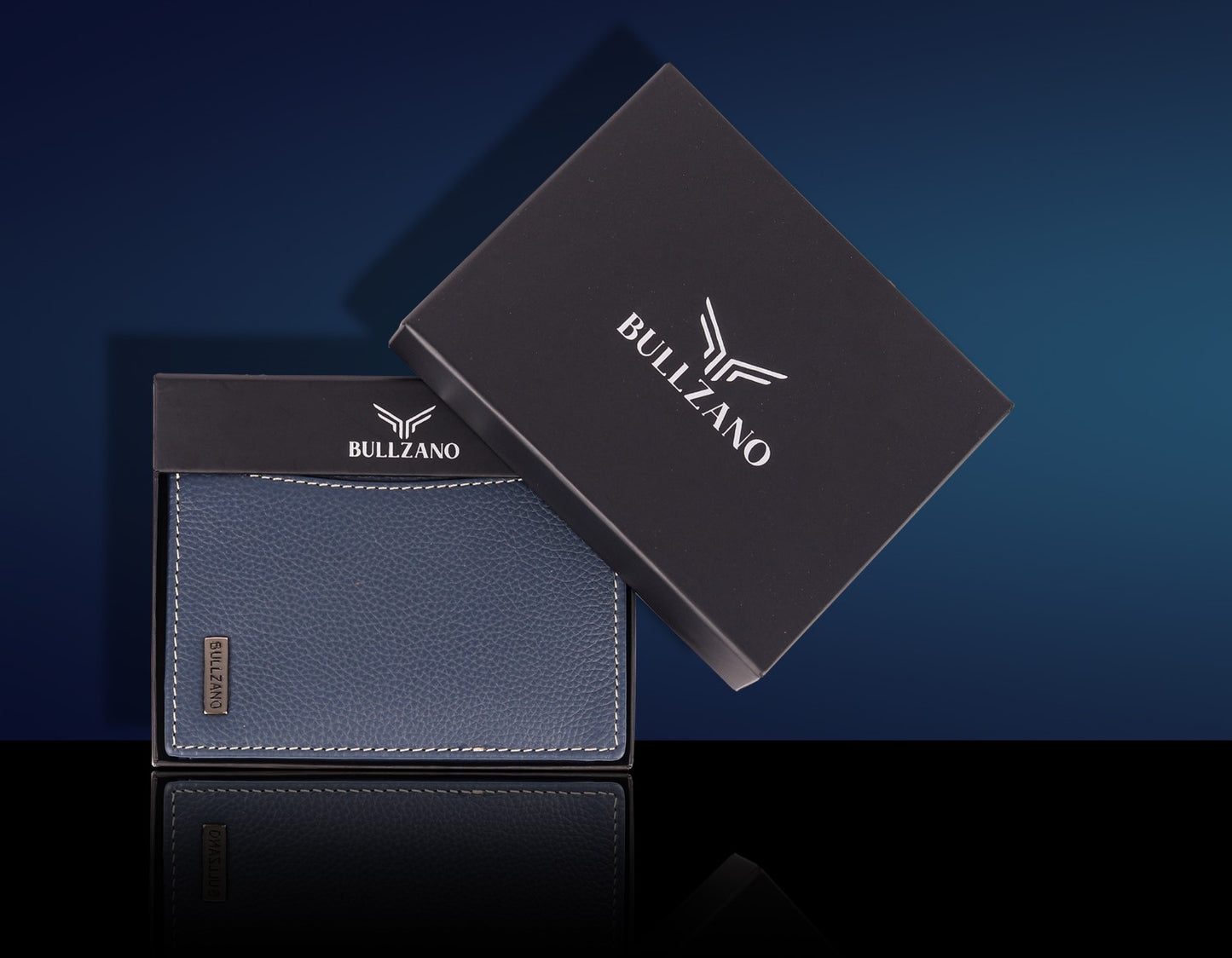 BULLZANO STALWART GENUINE LEATHER BI-FOLD WALLET FOR MEN, RFID PROTECTED