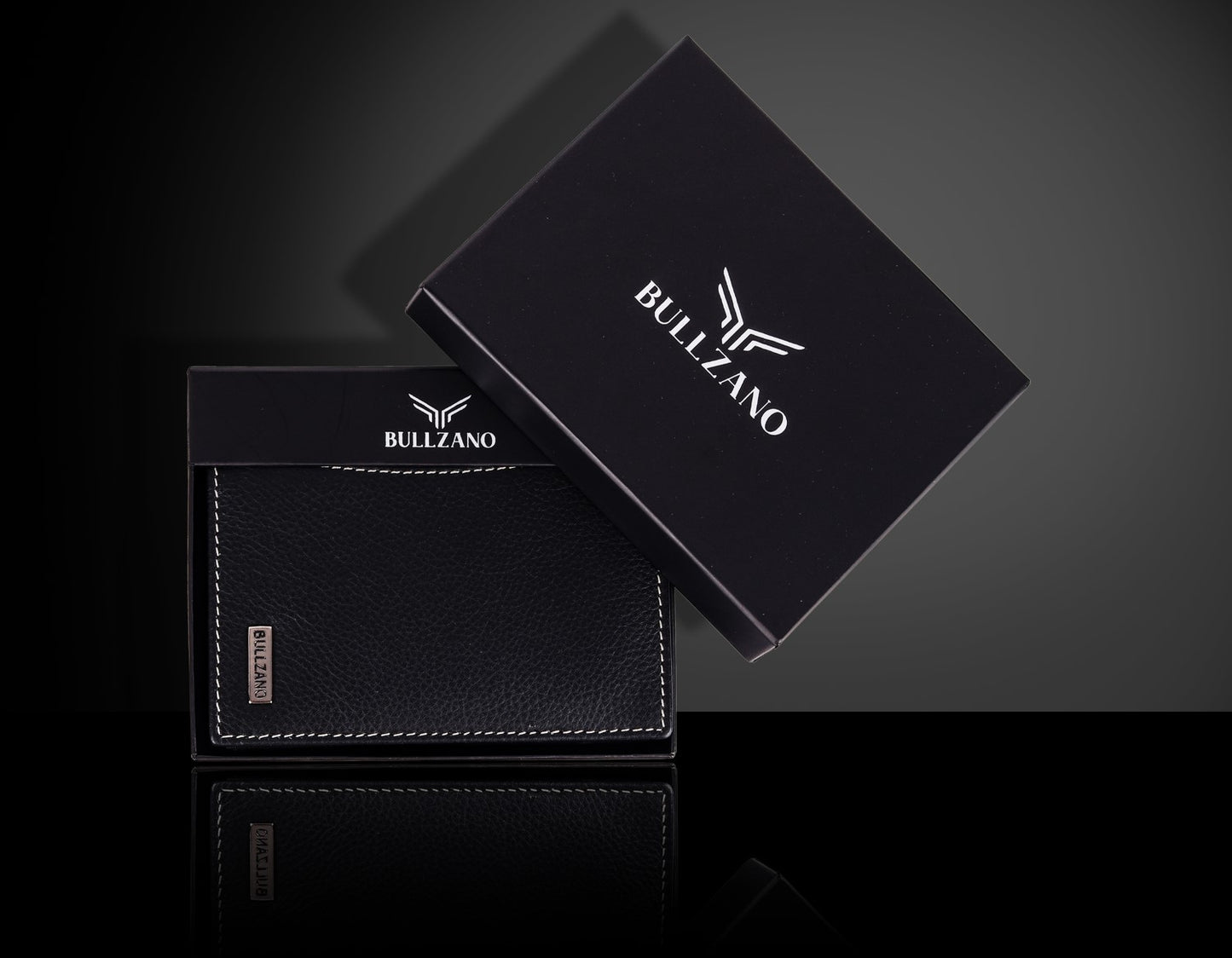 BULLZANO STALWART GENUINE LEATHER BI-FOLD WALLET FOR MEN, RFID PROTECTED