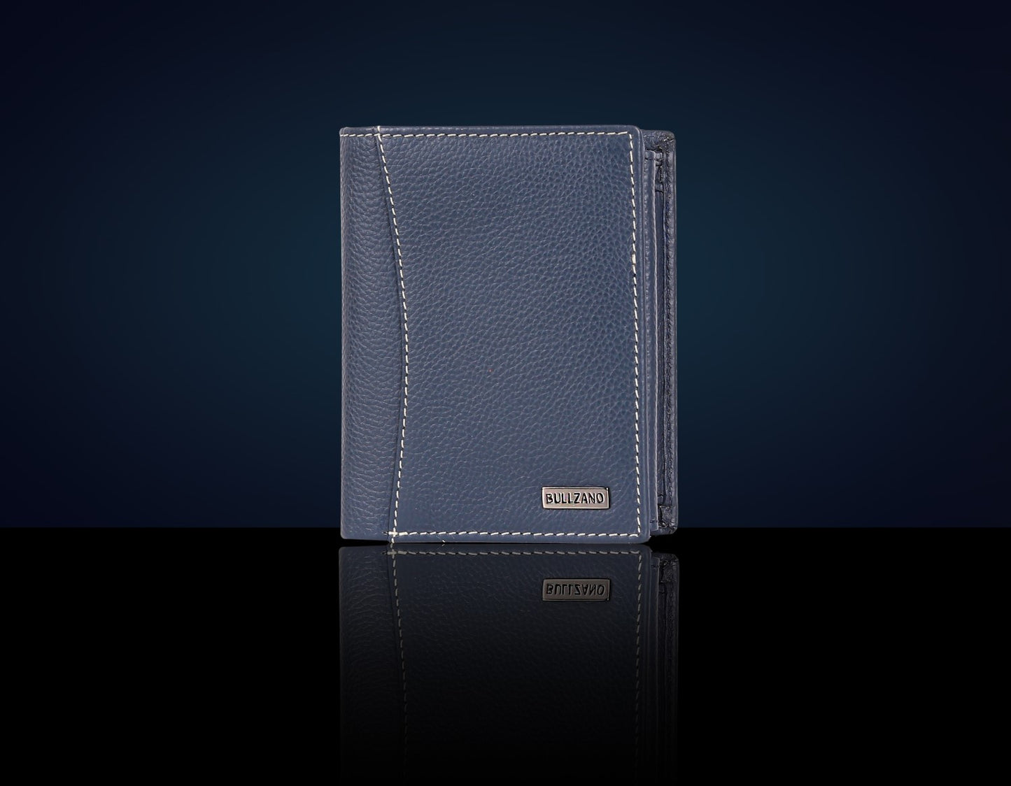 BULLZANO STALWART GENUINE LEATHER BI-FOLD WALLET FOR MEN, RFID PROTECTED