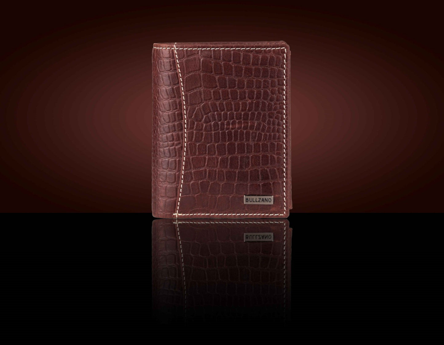 BULLZANO STALWART GENUINE LEATHER BI-FOLD WALLET FOR MEN, RFID PROTECTED