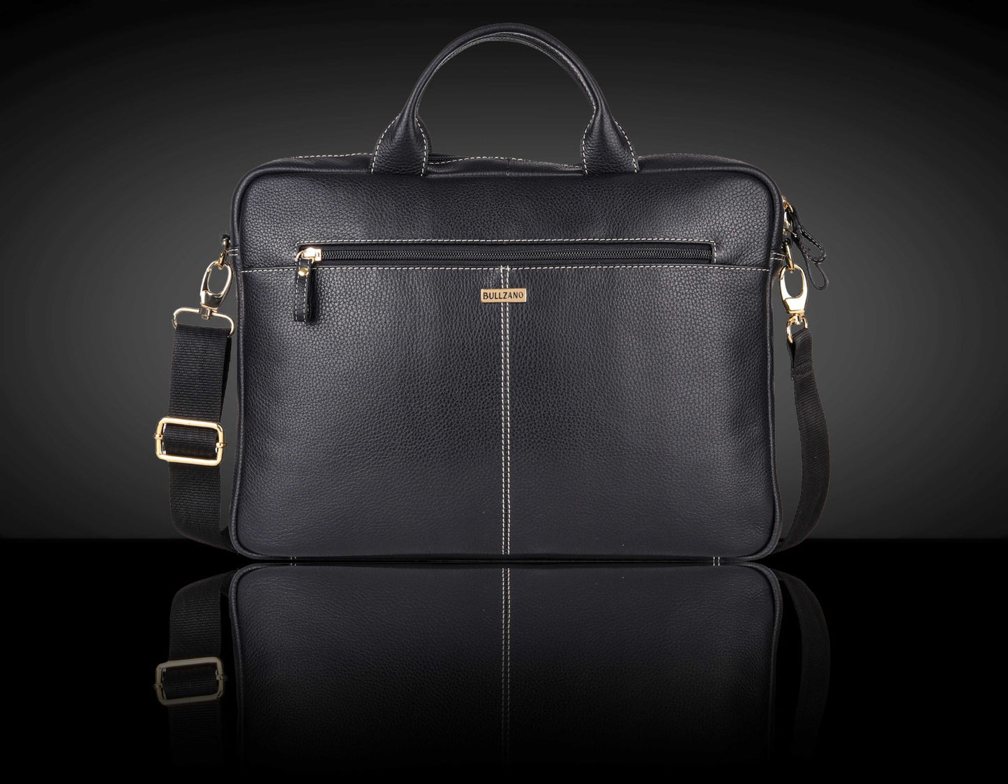 BULLZANO CRISTIANO GENUINE LEATHER LAPTOP BAG