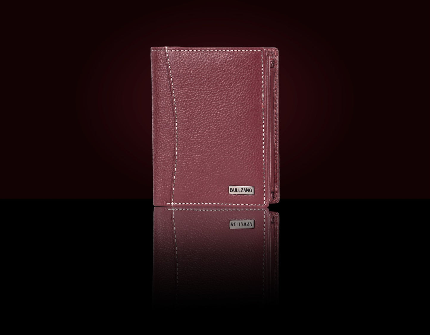 BULLZANO STALWART GENUINE LEATHER BI-FOLD WALLET FOR MEN, RFID PROTECTED