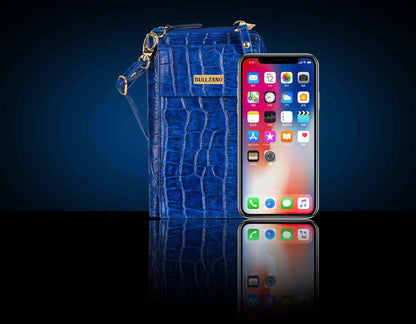 BULLZANO NOVA GENUINE LEATHER WOMEN'S SLING BAG/ CROSSBODY BAG WITH PHONE CASE & 14 CARD SLOTS